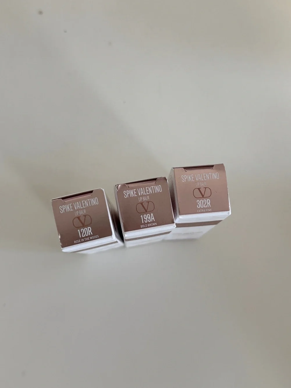 [BNIB] Set of 3 Spike Valentino Hydrating Disco Lip Balm
